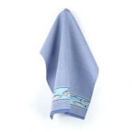 Theedoek - Vissen - Blauw